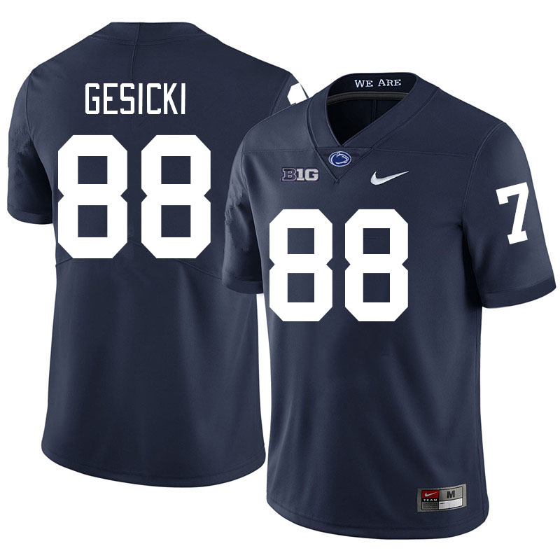 Penn State Nittany Lions #88 Mike Gesicki College Football Jerseys Stitched Sale-Navy